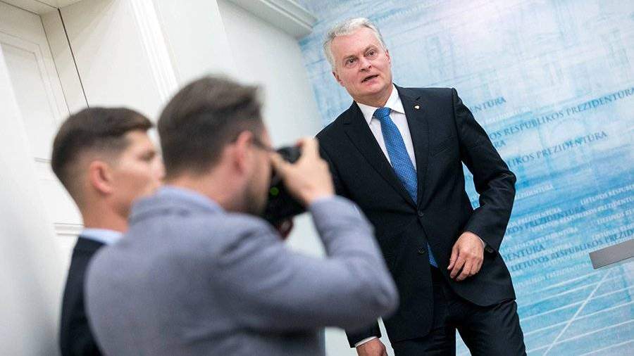 Президент Литвы Гитанас Науседа
