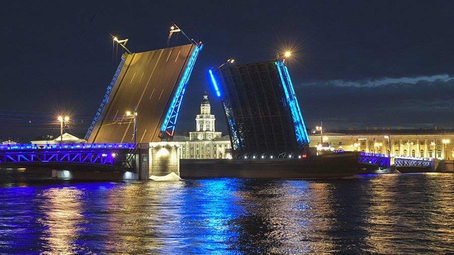 экскурсии по разводным мостам СПб