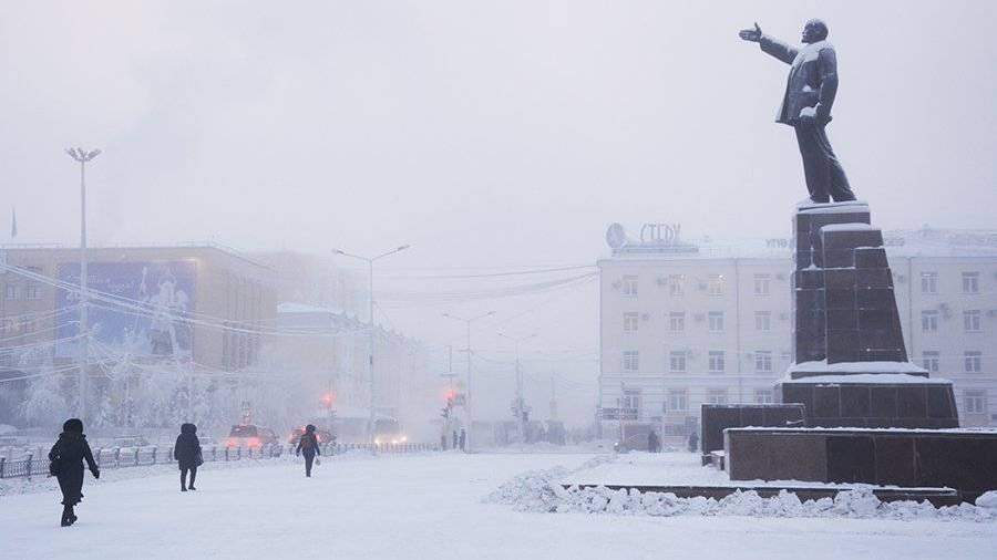 Якутск зимой фото