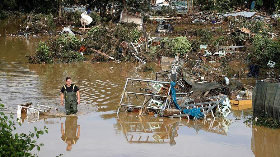 Число жертв наводнения в Германии увеличилось до 80 | Новости | Известия |  16.07.2021