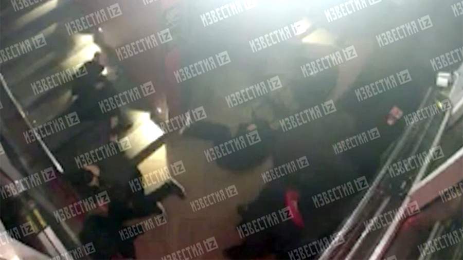 There was a video of a visitor shooting at security guards at a nightclub in Kursk There was a video of a visitor shooting at security guards at a nightclub in Kursk