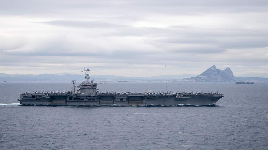 US aircraft carrier “Harry Truman” entered the Mediterranean Sea