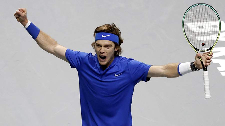 Tennis player Rublev beat Goyo in the first match of the Davis Cup final