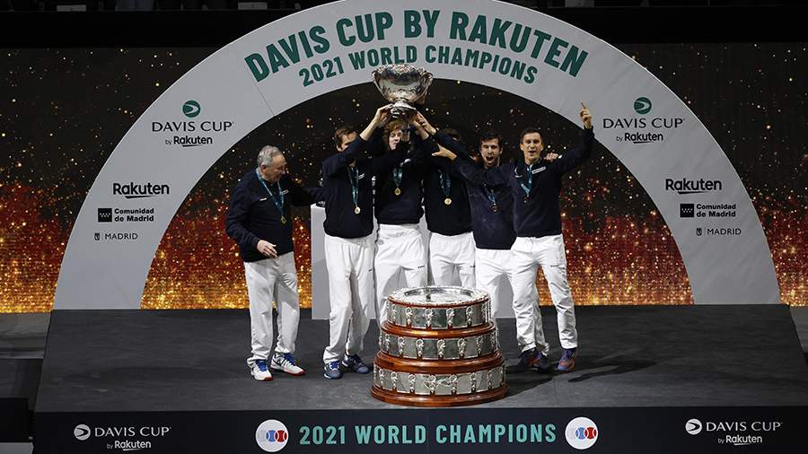 Deputy Zhurova congratulated tennis players on winning the Davis Cup