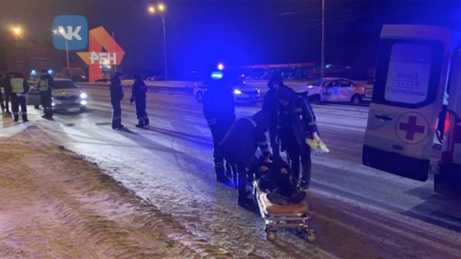 Drunk driving started a chase with an accident in Yekaterinburg