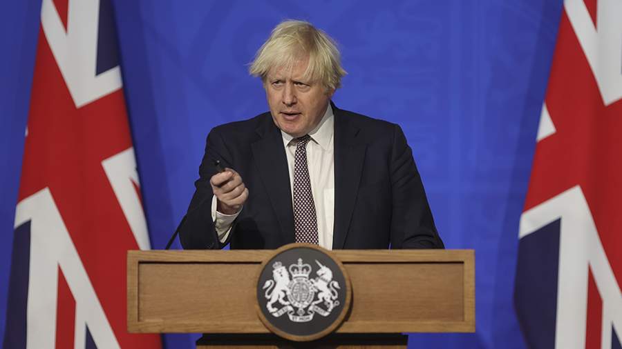 Johnson announced his intention to suppress the “aggression” of Russia against Ukraine