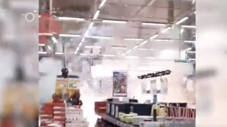 The “Lenta” told about the search for the buyer who started the fire in the Tomsk store
