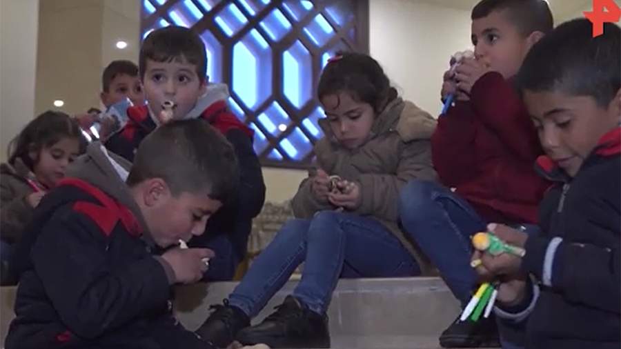 New Year’s concert for children with Russian artists was held in Damascus
