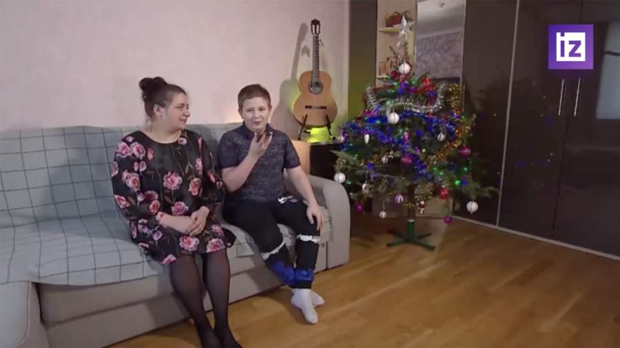 Boy who received a guitar from Putin moved to a new apartment