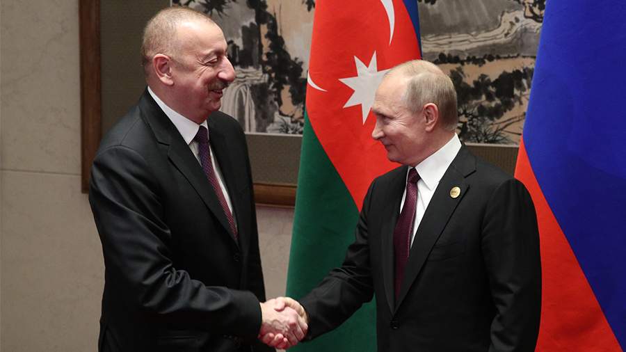 Putin congratulated the President of Azerbaijan on his birthday
