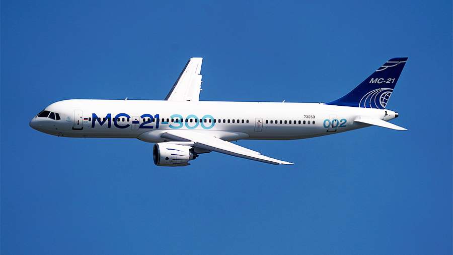 Tests of materials for the MC-21 aircraft will be completed by the end of 2021