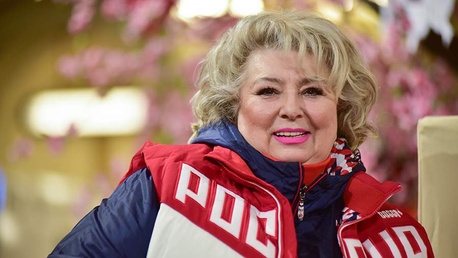 Coach Tatyana Tarasova was hospitalized