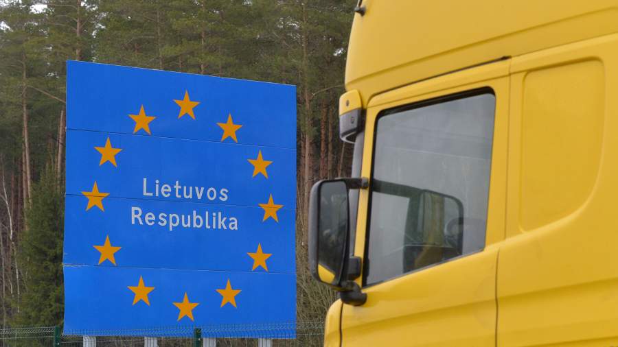 The Russian Federation called a threat to Lithuania’s initiative to restrict transit from Belarus