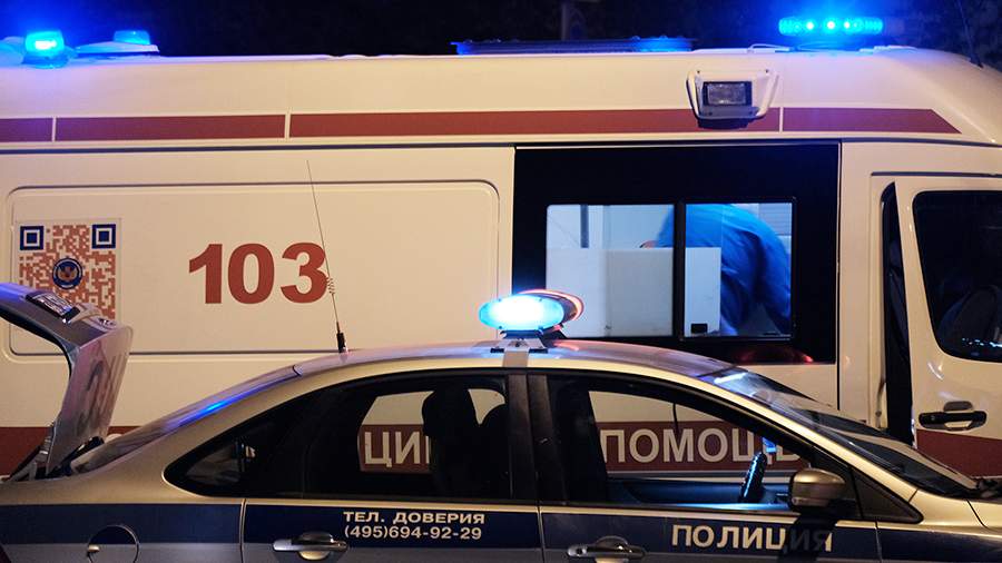 The driver died while driving and crashed into another car in the north-east of Moscow