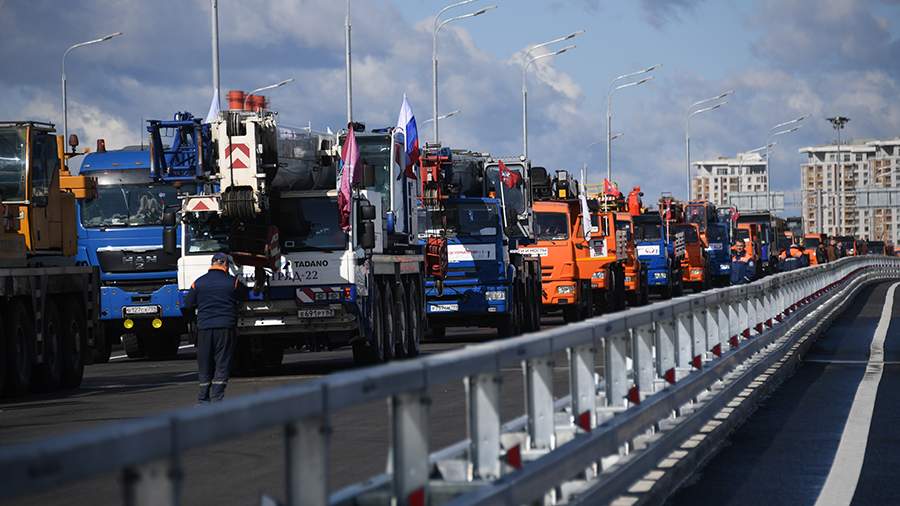 The Moscow department of transport reminded of the new rules for trucks