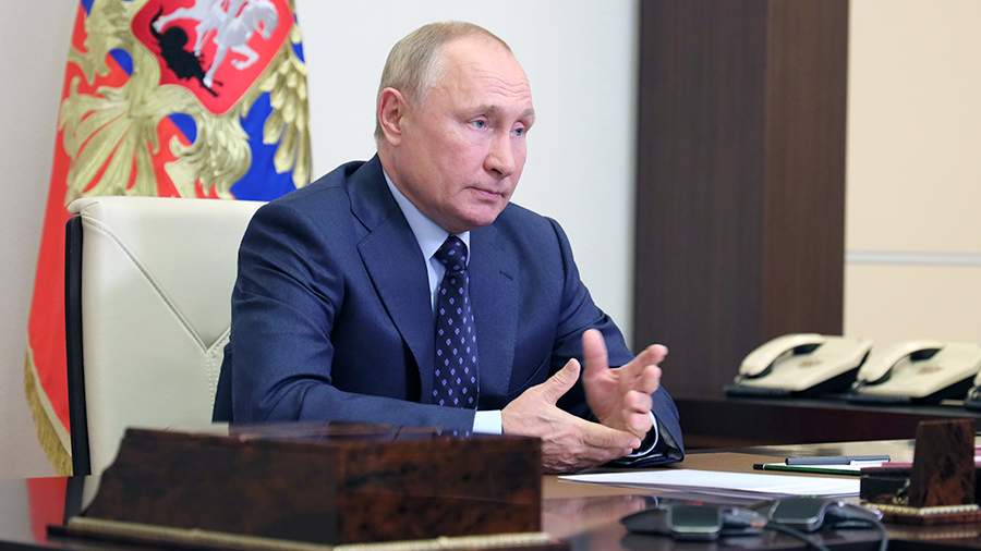 Putin discussed with members of the Security Council the draft foundations of state policy in the field of aviation