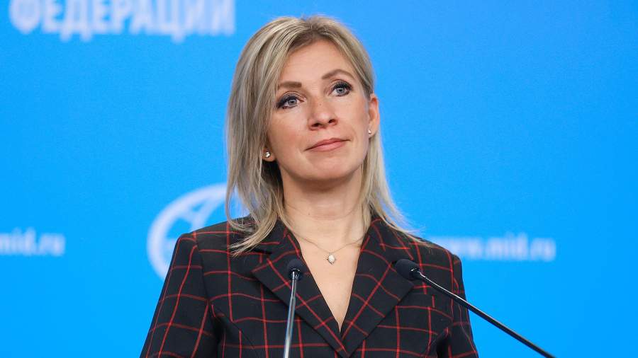 Zakharova commented on the data of the American media about the “invasion” of the Russian Federation to Ukraine