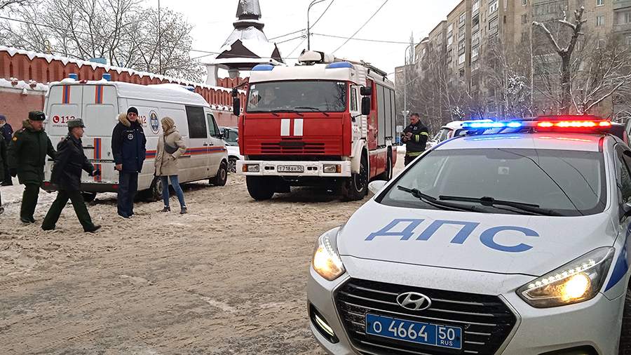Explosion on the territory of the monastery in Serpukhov.  The main thing