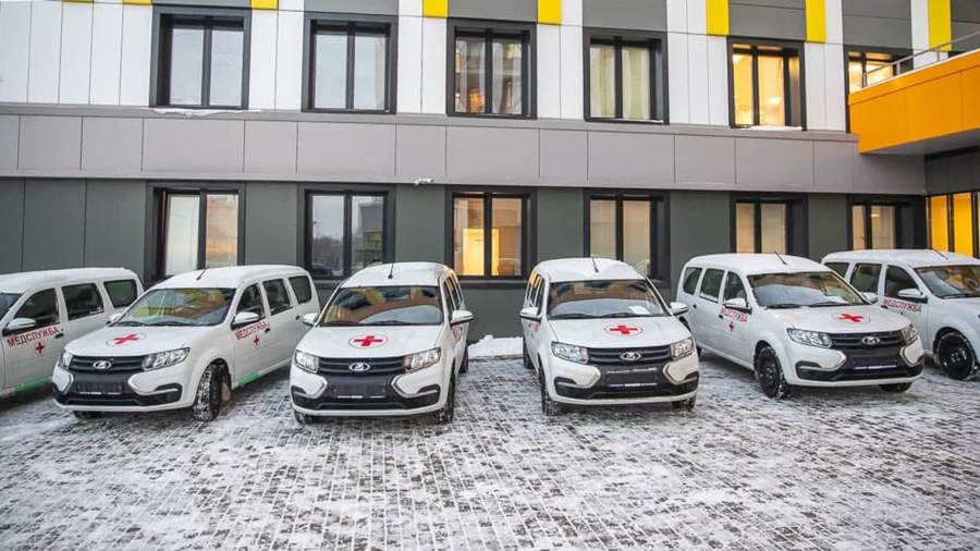 Polyclinics near Moscow received 177 emergency vehicles