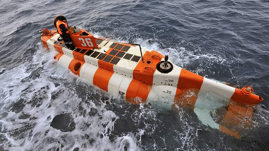 Tests of the AS-36 deep-sea rescue vehicle began at the Northern Fleet