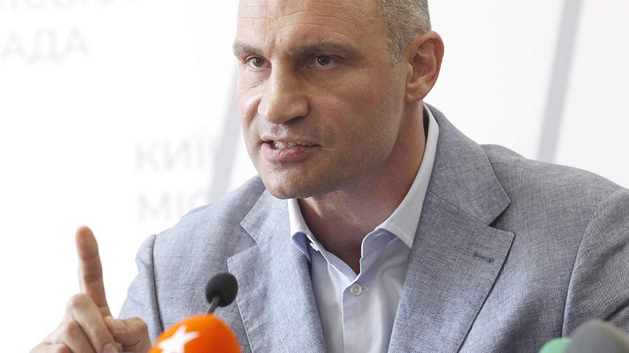 Klitschko assessed the impact on the image of Ukraine of Poroshenko’s accusations of treason