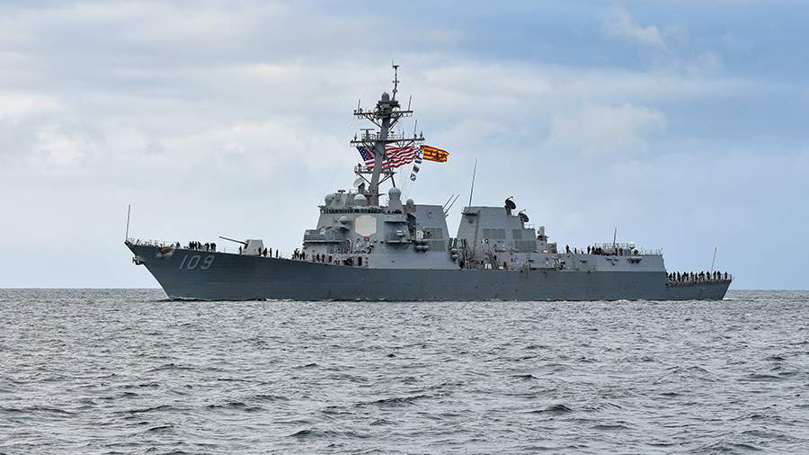 US Navy destroyer entered the Romanian port of Constanta in the Black Sea
