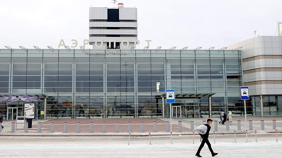 A reception for passengers was organized at the Yekaterinburg airport