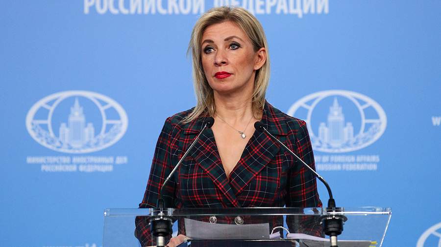 Zakharova promised a response to Germany’s expulsion of two Russian diplomats