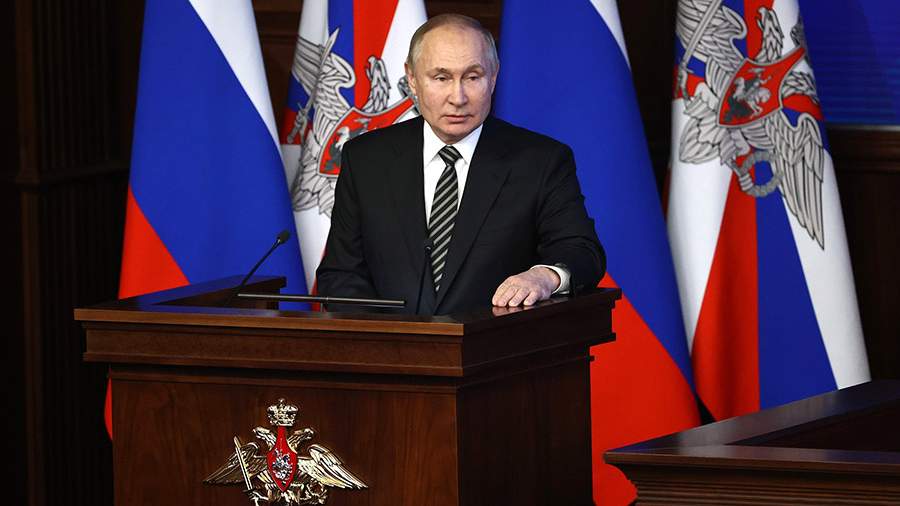 Putin advocated equal security throughout the Eurasian space
