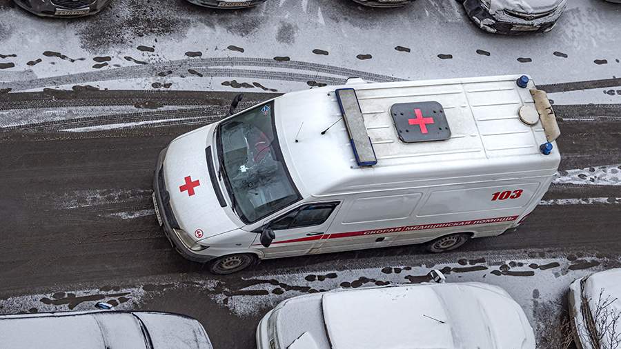 The girl was hospitalized after the explosion of a firecracker in the Moscow region