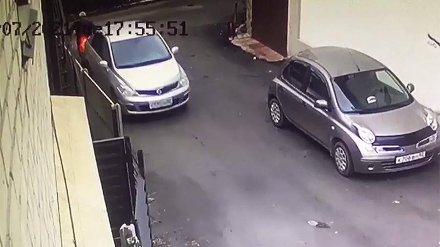 In Yalta, the driver knocked down a 95-year-old veteran and fled