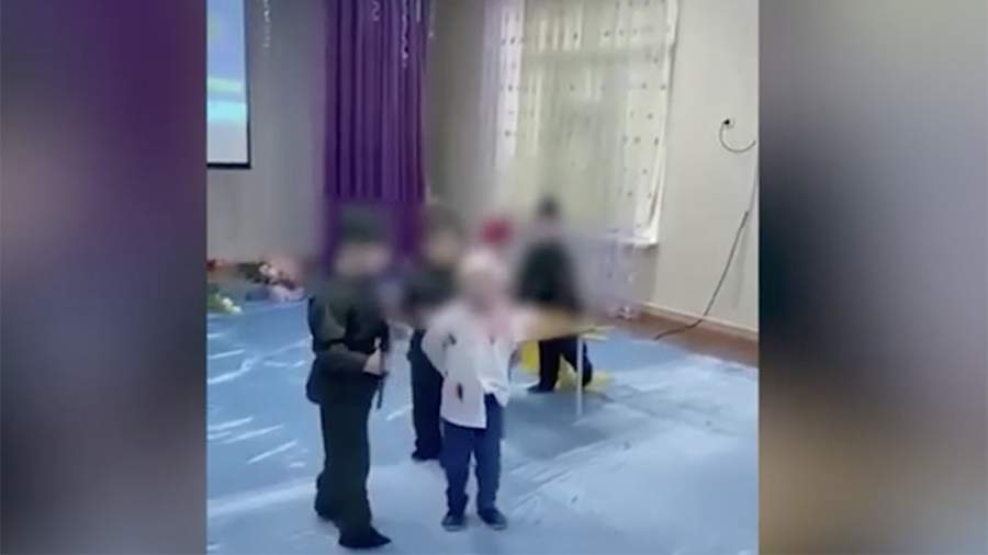 A psychologist appreciated a children’s scene with a “shooting” in a kindergarten in Kazakhstan