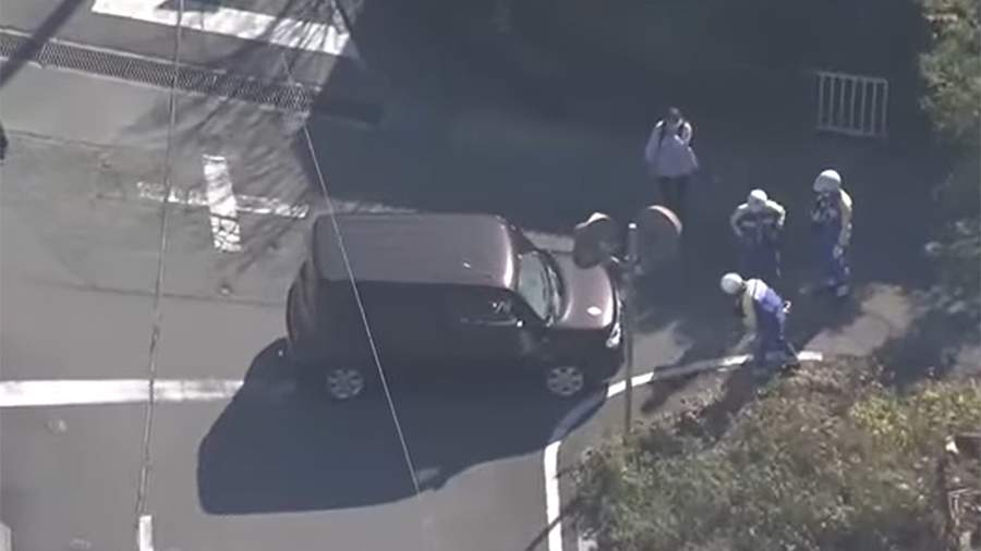 Ten children injured in car collision in Japan