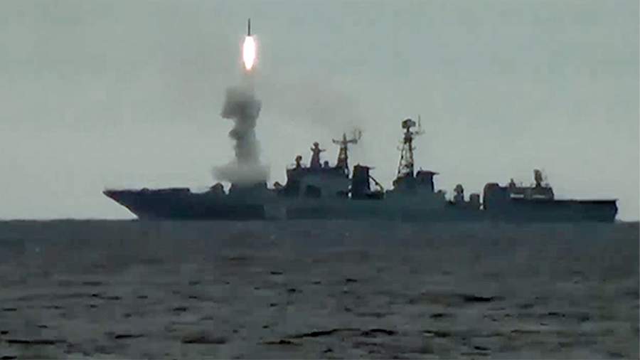 Russian frigate hit the target with a missile of the latest “Answer” complex in the Sea of ​​Japan