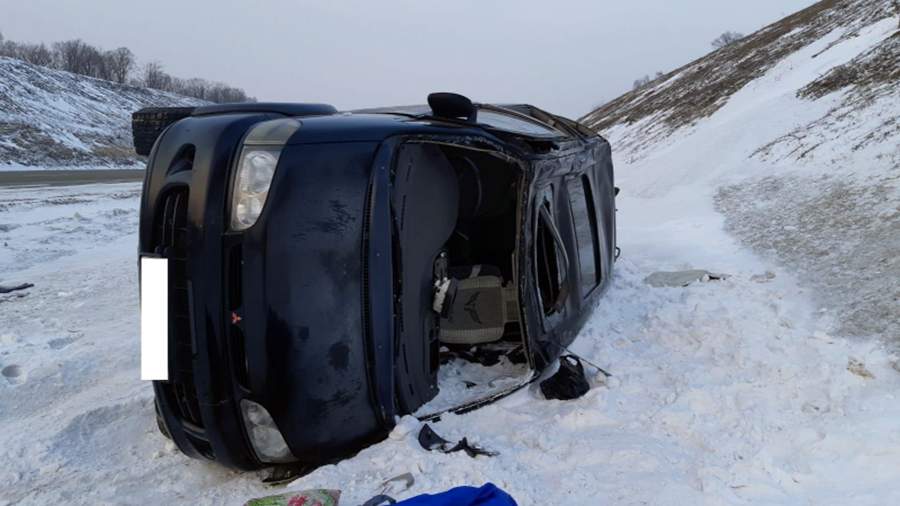 Four cars collided in Primorsky Krai