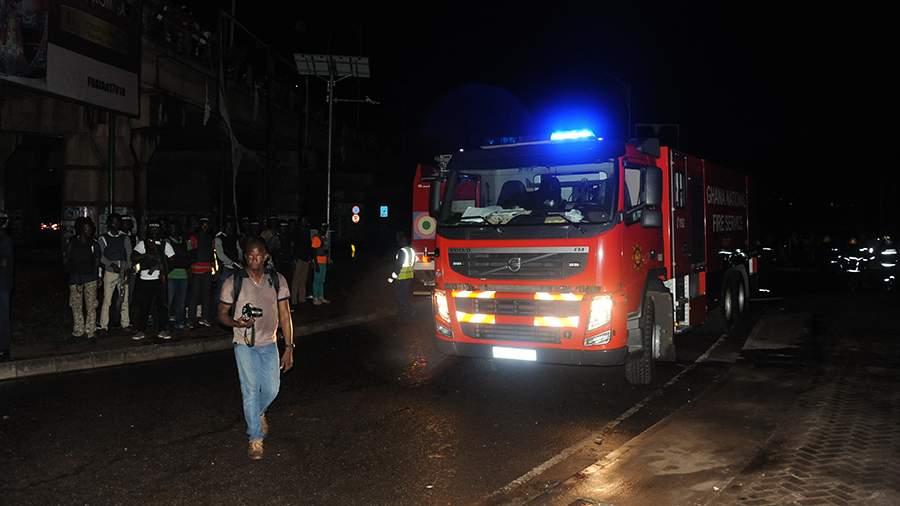 At least 17 killed in truck explosion in western Ghana