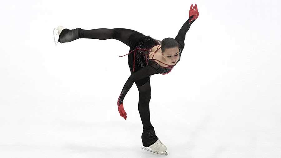Russian figure skaters took the entire podium of the European Championship