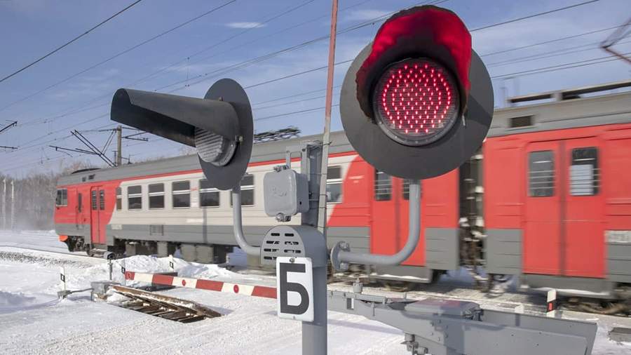 The number of accidents at level crossings in Russia increased by 7% in 2021