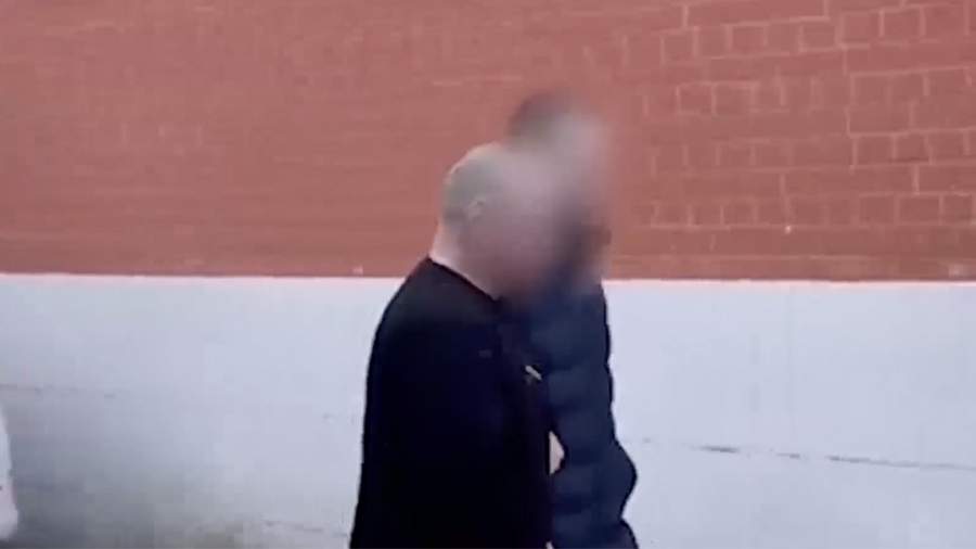 A video of the arrest of a suspect in the murder of a tiktoker has been published