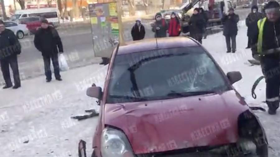 Published footage from the scene of a fatal accident in Chelyabinsk