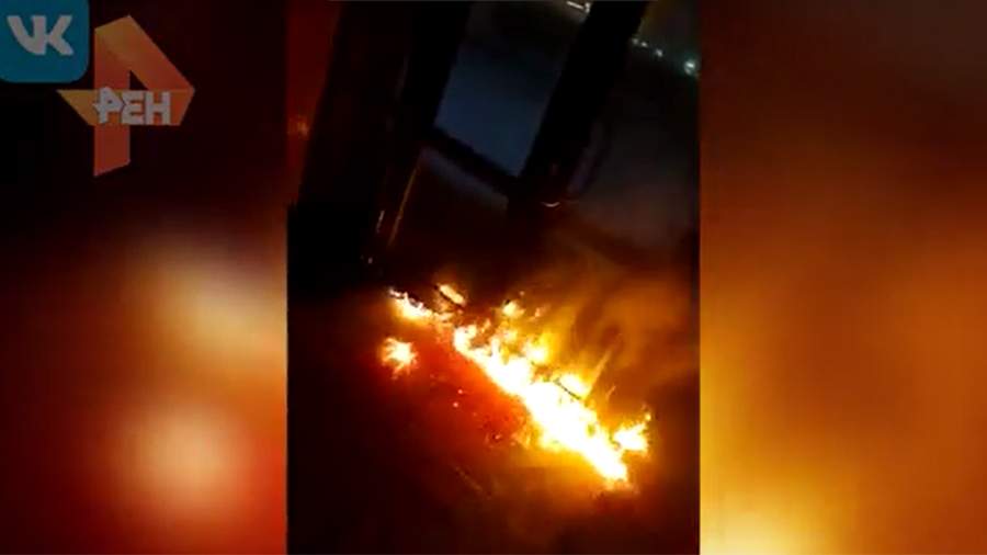 In Yakutsk, a man set fire to the carpets of the Government House