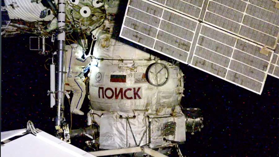 Russian cosmonauts went into outer space from the ISS