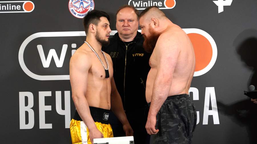 Fighters Datsik and Dukaev passed the weigh-in procedure before the fight