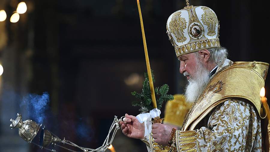 Patriarch Kirill began the Christmas service