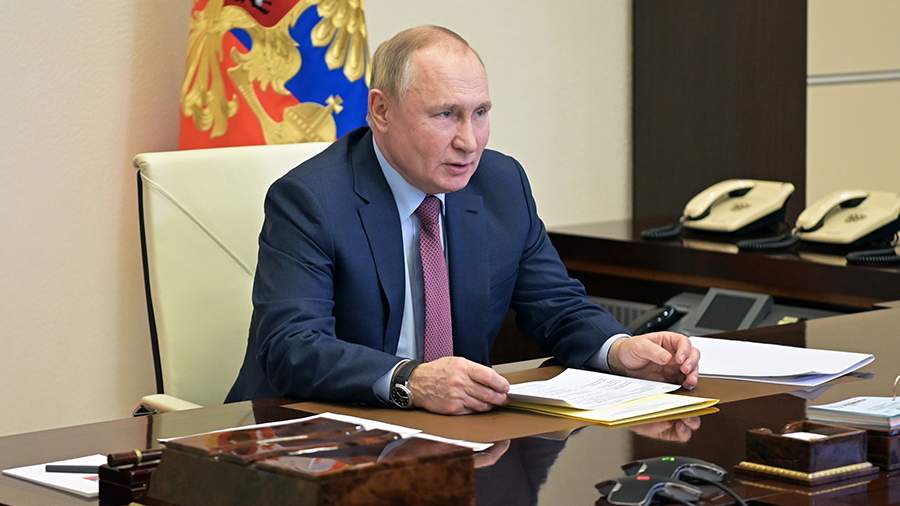 Putin invited the Security Council to discuss foreign policy issues