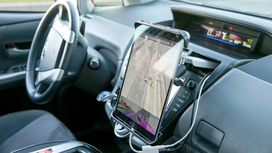 The launch of an unmanned taxi in Russia is expected in 2022