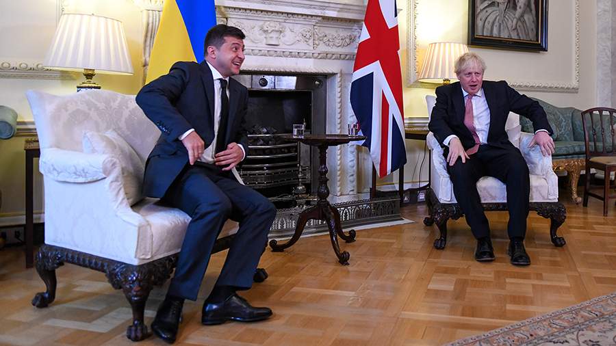 Zelensky spoke about a telephone conversation with Boris Johnson
