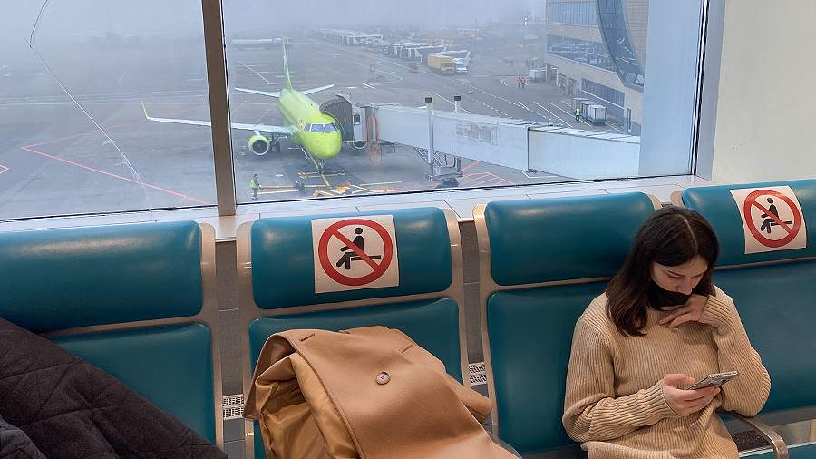 The number of delayed flights has sharply increased in Russia