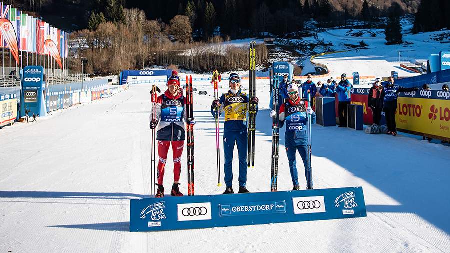 Bolshunov lost gold to Klebo in the overall Tour de Ski standings