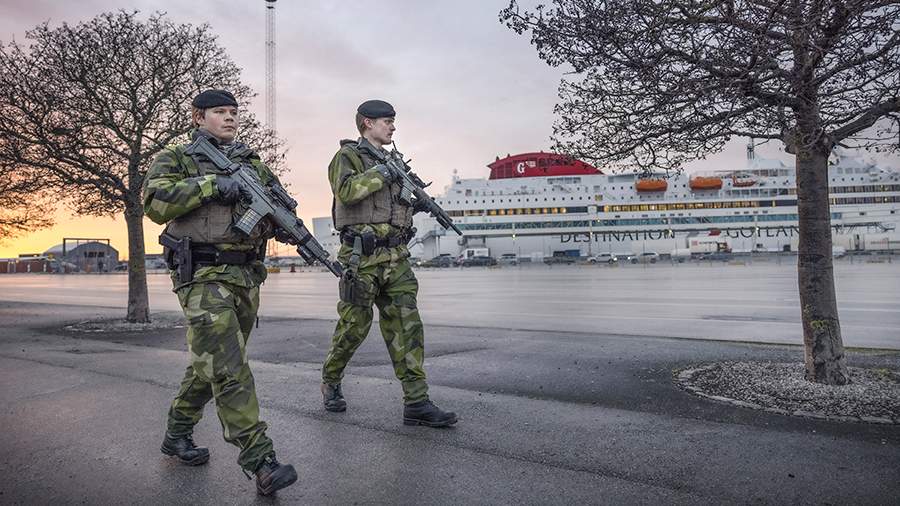 Sweden has stepped up patrols on the island of Gotland because of Russia